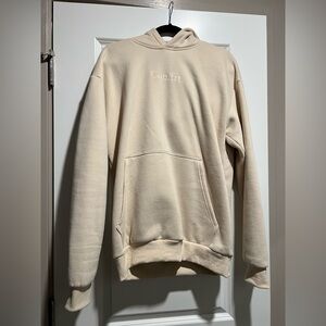 Cmfrt Signature Fit Beige Hoodie - Size Small